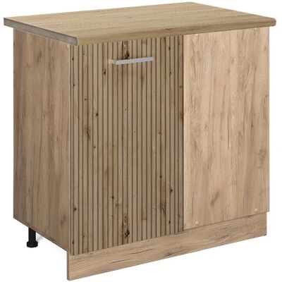 Vicco Eckschrank R-Line - Roble artesanal - 86cm - Küchenmöbel Vicco Eckschrank R-Line - Roble artesanal - 86cm - Küchenmöbel
