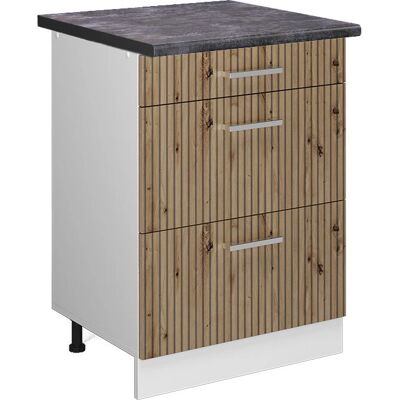 Vicco Modell R-Line Küchenunterschrank - Verstellbar, 60cm, Anthrazit Vicco Modell R-Line Küchenunterschrank - Verstellbar, 60cm, Anthrazit