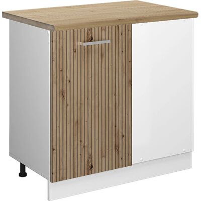 Vicco Armario de esquina R-Line - Roble artesanal - 86cm - Mueble de cocina Vicco Armario de esquina R-Line - Roble artesanal - 86cm - Mueble de cocina