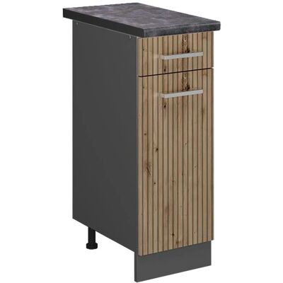 Armoire de cuisine Vicco R-Line - Antracite - 30cm - Publicité Armoire de cuisine Vicco R-Line - Antracite - 30cm - Publicité