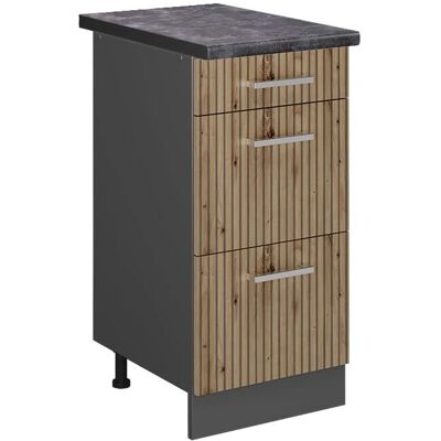 Meuble bas de cuisine Vicco R-Line - 40cm Pieds réglables - Publicité Meuble bas de cuisine Vicco R-Line - 40cm Pieds réglables - Publicité