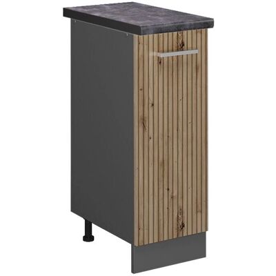 Vicco Armario de farmacia R-Line - Roble artesanal - 30cm - Armario de medicinas Vicco Armario de farmacia R-Line - Roble artesanal - 30cm - Armario de medicinas