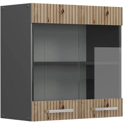 Armoire de cuisine Vicco R-Line - Portes en verre - 60cm - Publicité Armoire de cuisine Vicco R-Line - Portes en verre - 60cm - Publicité
