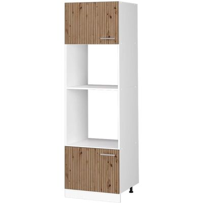Armoire micro-ondes Vicco R-Line - Chêne artisanal/Blanc - Mobilier de cuisine modulaire - Publicité Armoire micro-ondes Vicco R-Line - Chêne artisanal/Blanc - Mobilier de cuisine modulaire - Publicité