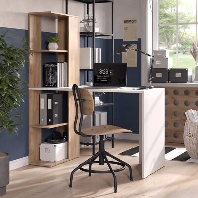 Vicco Modelo Escritorio Torre - Elegante con 4 compartimentos Vicco Modelo Escritorio Torre - Elegante con 4 compartimentos