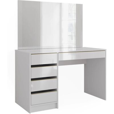 Vicco Coiffeuse Sherry - Élégante, Miroir, 120cm - Publicité Vicco Coiffeuse Sherry - Élégante, Miroir, 120cm - Publicité