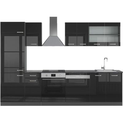 Meuble de cuisine Vicco R-Line - Antracite, 300cm, Hauteur réglable - Publicité Meuble de cuisine Vicco R-Line - Antracite, 300cm, Hauteur réglable - Publicité