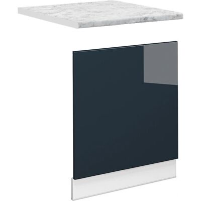 Vicco - Panel de Cocina Azul Oscuro Alto Brillo 60cm MDF Vicco - Panel de Cocina Azul Oscuro Alto Brillo 60cm MDF