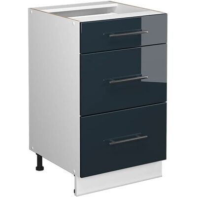 Gabinete de cocina Vicco Fame-Line - Personalizable, 50cm, Azul oscuro Gabinete de cocina Vicco Fame-Line - Personalizable, 50cm, Azul oscuro