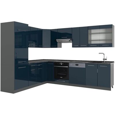 Vicco Cocina Fame-Line - Azul oscuro Antracita 227x287cm Vicco Cocina Fame-Line - Azul oscuro Antracita 227x287cm