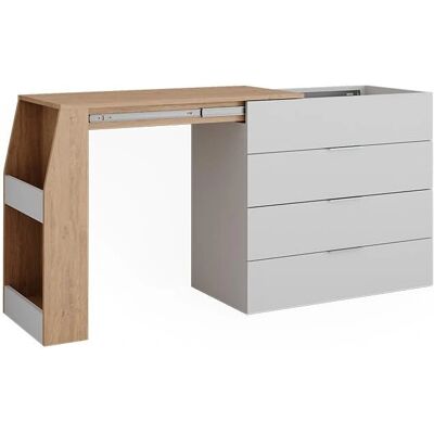 Mesa de manualidades Iva Blanco - Banco de trabajo y estación Mesa de manualidades Iva Blanco - Banco de trabajo y estación
