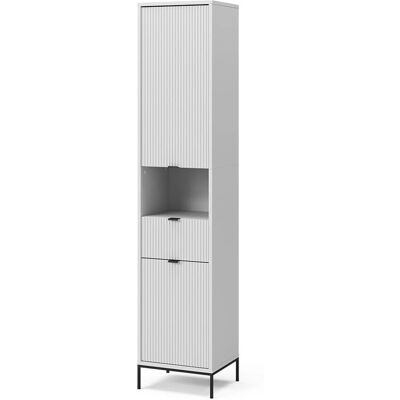 Armario de baño Eliza blanco Vicco - Almacenamiento moderno Armario de baño Eliza blanco Vicco - Almacenamiento moderno