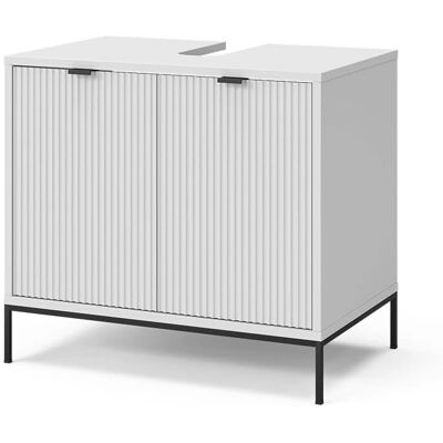 VICCO Eliza Armario de Baño - Moderno, Blanco, 70x45.1x63 cm VICCO Eliza Armario de Baño - Moderno, Blanco, 70x45.1x63 cm