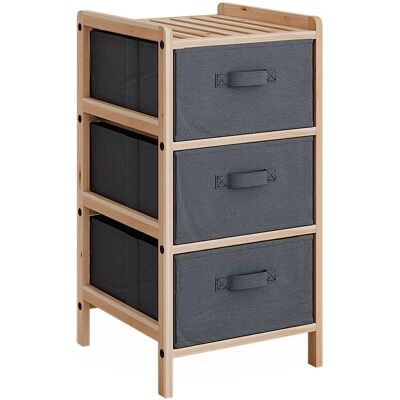 Mueble de baño gris Vicco Bruno - Diseño compacto y elegante Mueble de baño gris Vicco Bruno - Diseño compacto y elegante