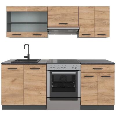 Gabinete de cocina Vicco R-Line - Ajustable, 200cm, Mármol Gabinete de cocina Vicco R-Line - Ajustable, 200cm, Mármol