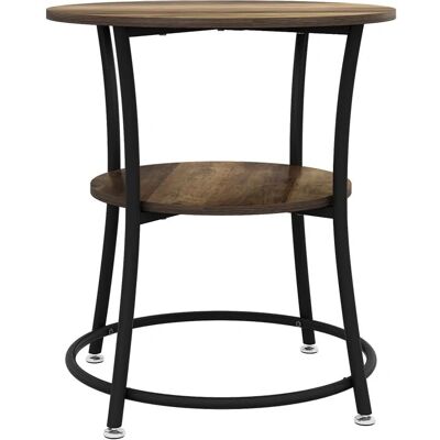 Table basse Vicco Quebec - Chêne rustique - 50x55 cm - Publicité Table basse Vicco Quebec - Chêne rustique - 50x55 cm - Publicité