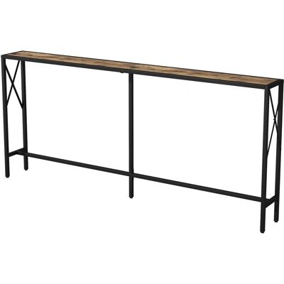 Mesa consola Lima de Roble Rústico de Vicco - Almacenaje y Decoración Mesa consola Lima de Roble Rústico de Vicco - Almacenaje y Decoración