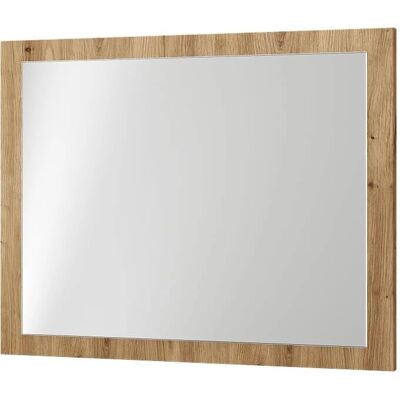Vicco - Espejo de Pared Roble Artesanal - 70x55 cm - Espejo de Pared Vicco - Espejo de Pared Roble Artesanal - 70x55 cm - Espejo de Pared
