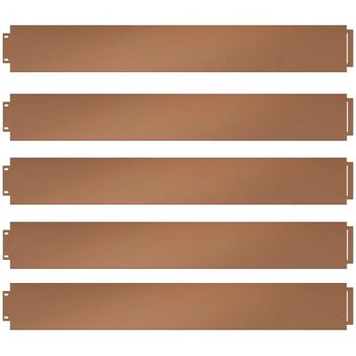 Vicco Gartenrand - Braun - 100x18cm - 15m - Gartenrand Vicco Gartenrand - Braun - 100x18cm - 15m - Gartenrand