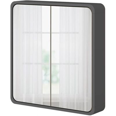 Vichy Arla Meuble Miroir de Salle de Bain - LED, Antibuée, 60x60cm - Publicité Vichy Arla Meuble Miroir de Salle de Bain - LED, Antibuée, 60x60cm - Publicité