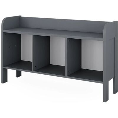 Vitalispa Kinderregal - Ajaton, Grau - 107.2x63.8cm Vitalispa Kinderregal - Ajaton, Grau - 107.2x63.8cm