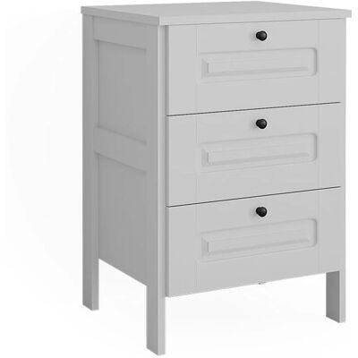 Vitalispa - Kleiderschrank Ajaton, Weiß, 60x88.4cm - Kommode Vitalispa - Kleiderschrank Ajaton, Weiß, 60x88.4cm - Kommode
