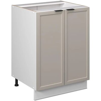 VICCO Fame-Line Armario Bajo de Cocina 60cm GrisBeige - Mueble de Cocina VICCO Fame-Line Armario Bajo de Cocina 60cm GrisBeige - Mueble de Cocina