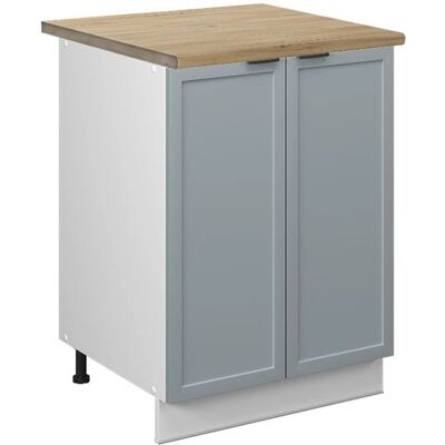 VICCO Fame-Line Armoire de Cuisine 60cm - Bleu clair-gris, Blanc - Publicité VICCO Fame-Line Armoire de Cuisine 60cm - Bleu clair-gris, Blanc - Publicité