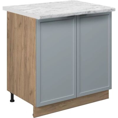 VICCO Fame-Line Armario de Cocina 80cm - Azul gris VICCO Fame-Line Armario de Cocina 80cm - Azul gris