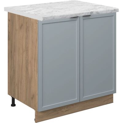 VICCO - Armario de cocina compacto con encimera de mármol - 80cm VICCO - Armario de cocina compacto con encimera de mármol - 80cm