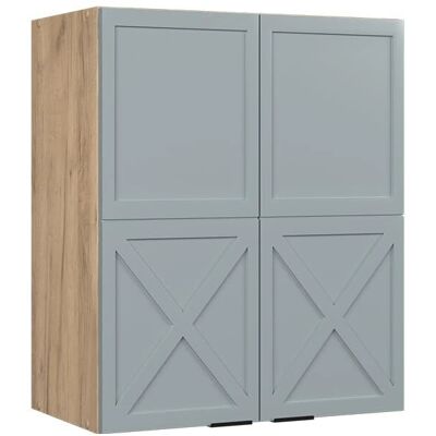 Gabinete de pared Fame-Line Vicco - Azul gris claro - 60cm - Mueble de cocina Gabinete de pared Fame-Line Vicco - Azul gris claro - 60cm - Mueble de cocina