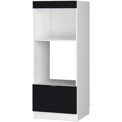 Vicco Armario microondas Fame-Line - Rayas negras - 60cm Vicco Armario microondas Fame-Line - Rayas negras - 60cm