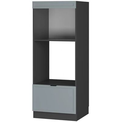 Vicco - Mikrowellenschrank Fame-Line, Hellblau-Grau, 60 cm offen - Mikrowellenschrank Vicco - Mikrowellenschrank Fame-Line, Hellblau-Grau, 60 cm offen - Mikrowellenschrank