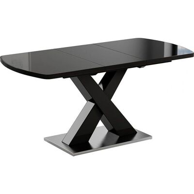 Table à manger Vicco Chinto - Extensible, Noir, 120-160cm - Publicité Table à manger Vicco Chinto - Extensible, Noir, 120-160cm - Publicité