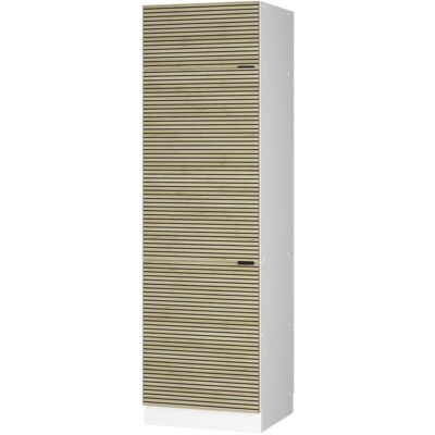 Vicco - Armario para frigorífico empotrado Fame-Line, Panel de roble, 60 cm - Armario de cocina Vicco - Armario para frigorífico empotrado Fame-Line, Panel de roble, 60 cm - Armario de cocina