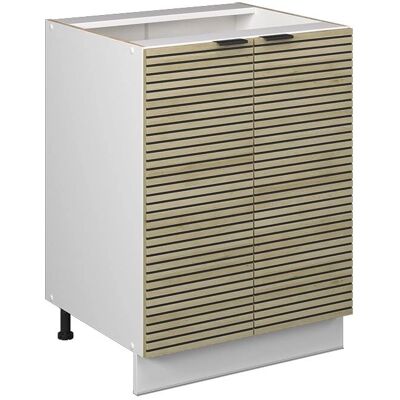 VICCO Fame-Line Panneau de Chêne Blanc 60cm Meuble Bas de Cuisine - Publicité VICCO Fame-Line Panneau de Chêne Blanc 60cm Meuble Bas de Cuisine - Publicité