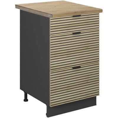 Fame-Line Eichen Küchenunterschrank - Küchenmöbel Fame-Line Eichen Küchenunterschrank - Küchenmöbel