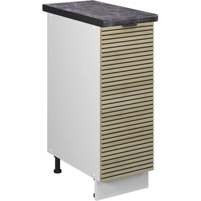 Fame-Line Antracit 30cm Küchenschrank - Küchenmöbel Fame-Line Antracit 30cm Küchenschrank - Küchenmöbel