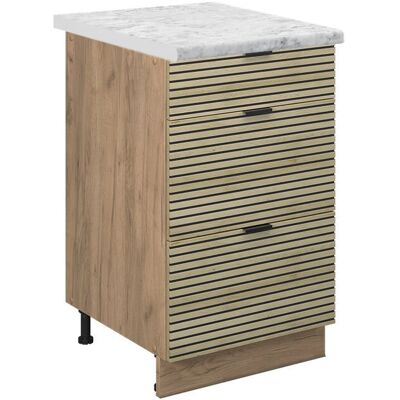 Mueble bajo de cocina Fame-Line de roble - Muebles de cocina Mueble bajo de cocina Fame-Line de roble - Muebles de cocina