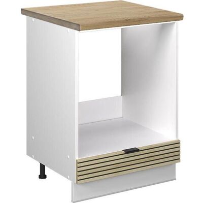 Fame-Line 60cm Roble Backofen Schrank - Küchenmöbel Fame-Line 60cm Roble Backofen Schrank - Küchenmöbel