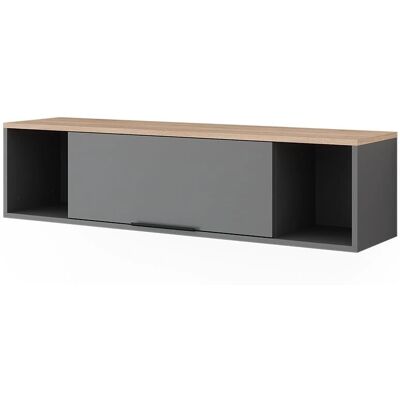 Estantería Betti Vicco - Antracita/Sonoma - 120x30cm Estantería Betti Vicco - Antracita/Sonoma - 120x30cm