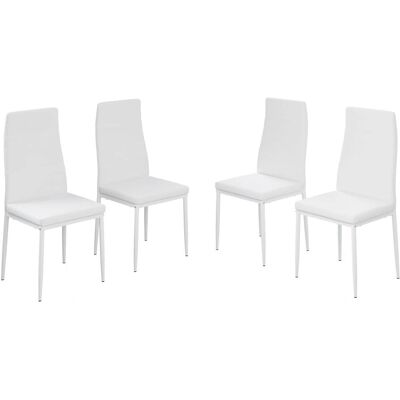 Vicco Silla de comedor Grand Blanca - Silla de comedor Vicco Silla de comedor Grand Blanca - Silla de comedor