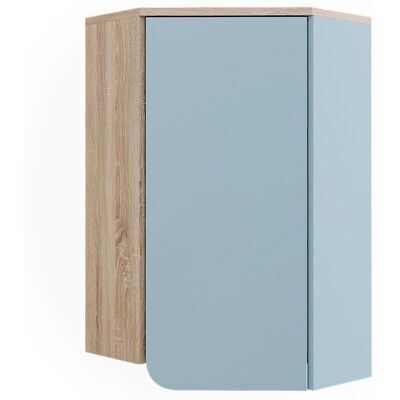 Vicco Armoire de bain Karen Bleu-Gris/Sonoma - Armoire de bain - Publicité Vicco Armoire de bain Karen Bleu-Gris/Sonoma - Armoire de bain - Publicité