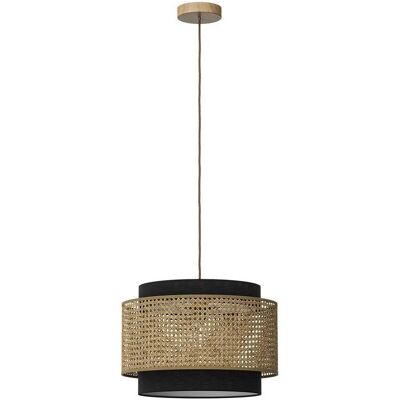 Vichy - Morten - Negro - 45x31 cm - Lámpara colgante Vichy - Morten - Negro - 45x31 cm - Lámpara colgante