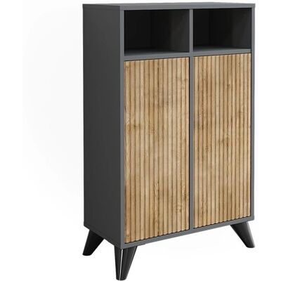 Vicco Leano Armoire de Salle de Bain - Moderne, 2 Portes, Petit Espace - Publicité Vicco Leano Armoire de Salle de Bain - Moderne, 2 Portes, Petit Espace - Publicité