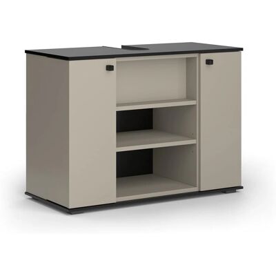 Vicco Joli Waschbeckenunterschrank - Greige/Schwarz, 80x59x37 cm Vicco Joli Waschbeckenunterschrank - Greige/Schwarz, 80x59x37 cm