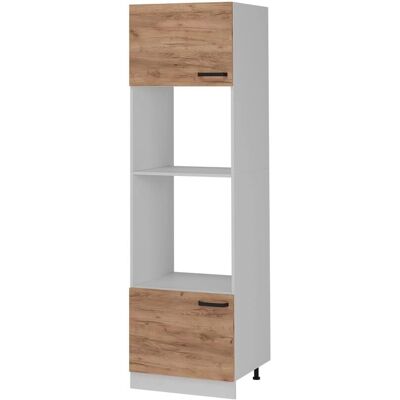 Vicco R-Line Armoire Micro-ondes - Chêne doré - 60cm - Publicité Vicco R-Line Armoire Micro-ondes - Chêne doré - 60cm - Publicité