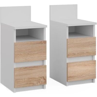 Vichy Monty Ensemble de Nuits - Mobilier de Rangement Moderne - Publicité Vichy Monty Ensemble de Nuits - Mobilier de Rangement Moderne - Publicité