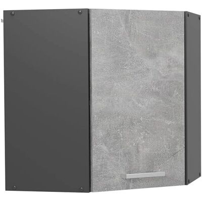 Vicco R-Line Wand-Hängeschrank - Ecke, Beton, 57cm Vicco R-Line Wand-Hängeschrank - Ecke, Beton, 57cm
