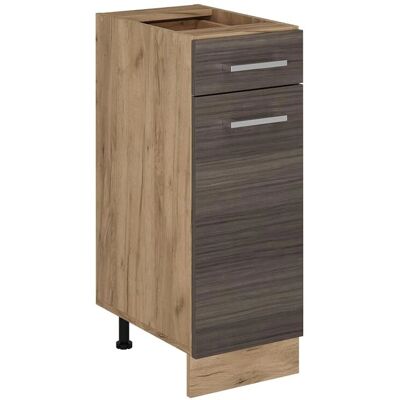 Vichy R-Line Küchenunterschrank - Edelgrau/Goldkraft Eiche Vichy R-Line Küchenunterschrank - Edelgrau/Goldkraft Eiche